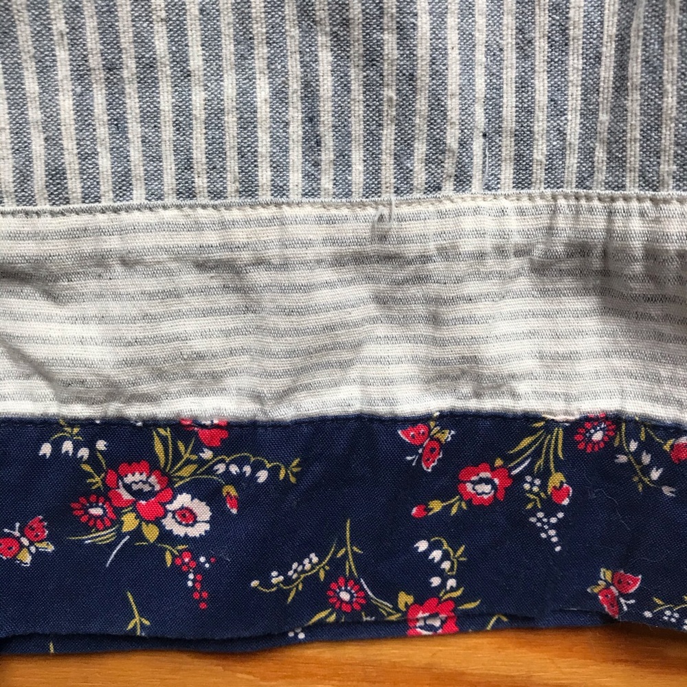 Madewell Denim Tie Waist Wide Leg Pants, NWT, 8 - Picture 5 of 13